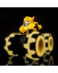 Електронна играчка Tomy - Monster Treads, Bumblebee, със светещи гуми - 4t